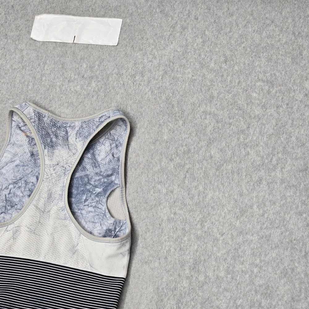 Unknown Women Sports Bra 4 Blue Ebb to Train Bra Wash Wireless Knit Racerback